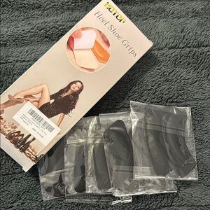 Heel Shoe Grips - Black (5 Pack)